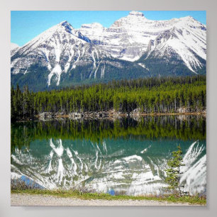 Poster Lac de Banff