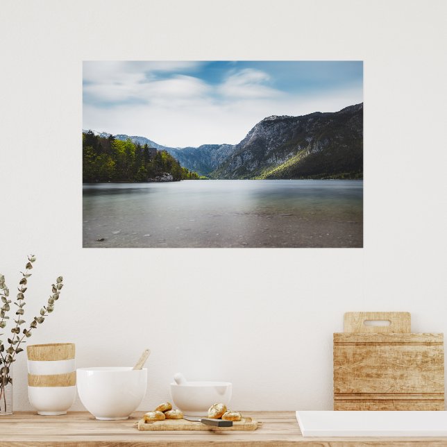 Poster Lac de Bohinj, Slovénie (Cuisine)