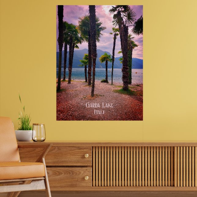 Poster Lac de Garde Italie (Salon 2)