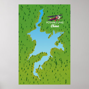 Poster Lac de Poyang