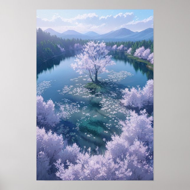 Poster Lac des Blossoms (Devant)