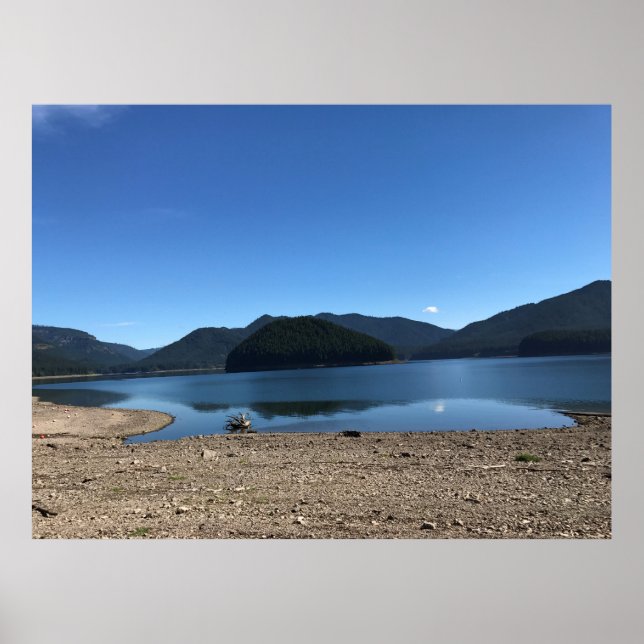 Poster Lac Detroit, Oregon (Devant)