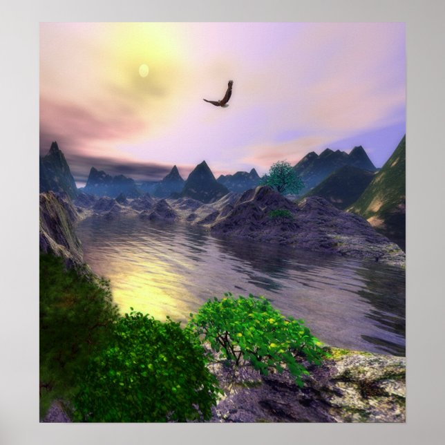 Poster Lac Eagle (Devant)