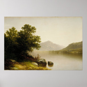 Poster Lac George, John Casilear