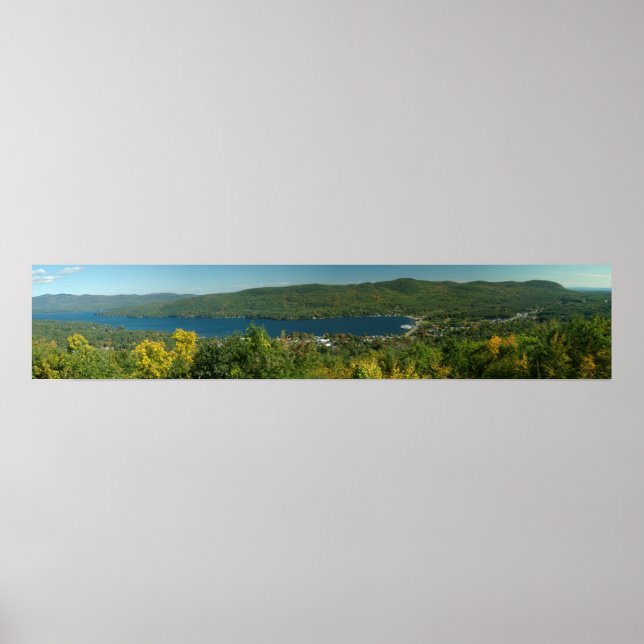 Poster Lac George Panorama (Devant)
