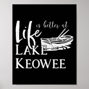 Poster Lac Keowee