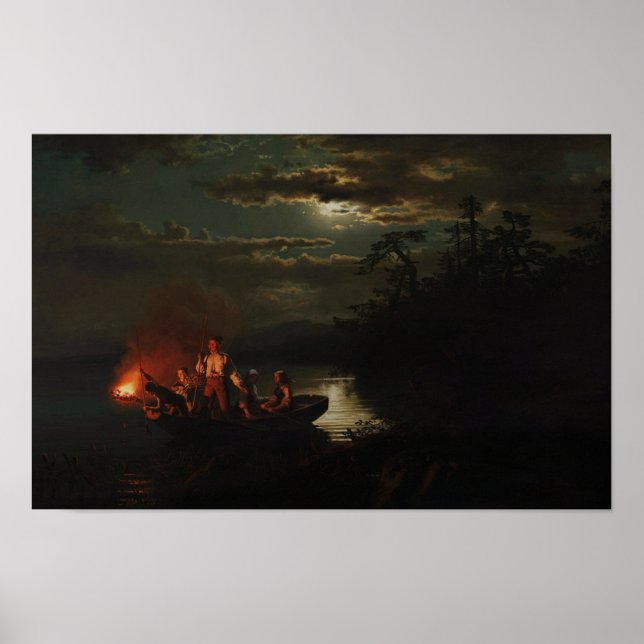 Poster Lac Krøderen (Devant)