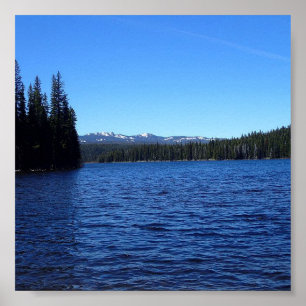 Poster Lac Little Cultus, Oregon