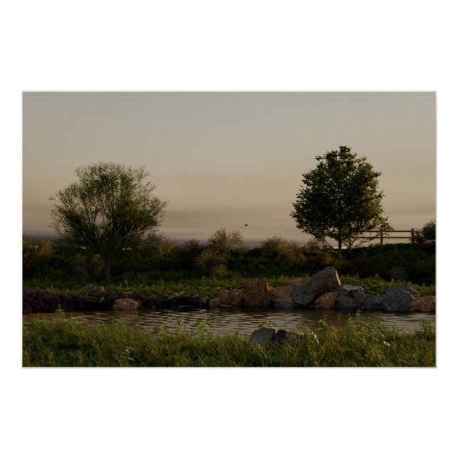 Poster Lac Meadow (Devant)