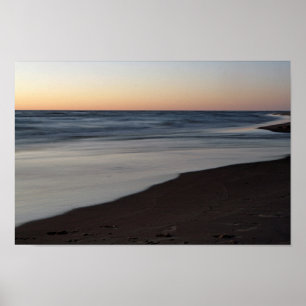 Poster Lac Michigan Sunset, Mears, Michigan