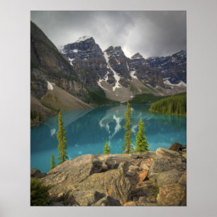 Poster Lac Moraine Canada