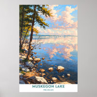Lac Muskegon, Michigan