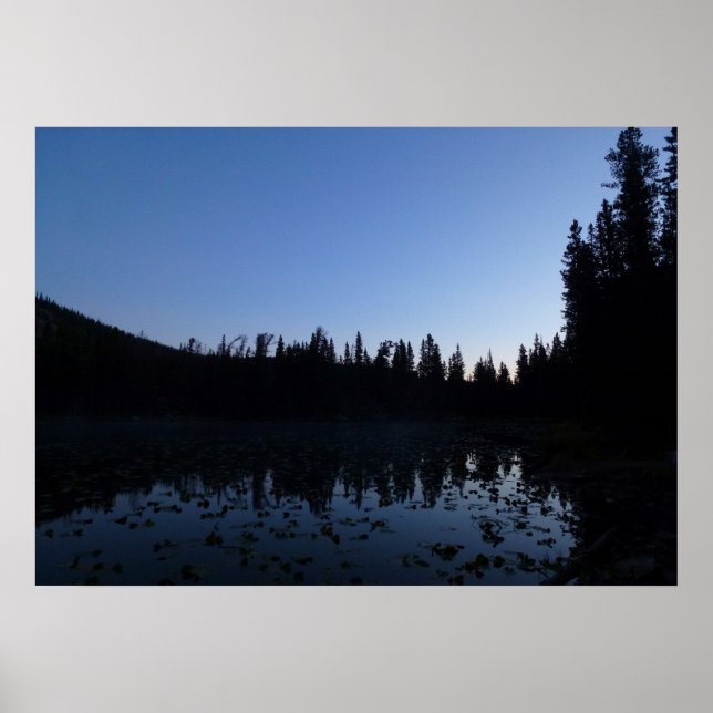 Poster Lac Nymph à Dawn (Devant)