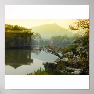 Poster lac ouest, Chine