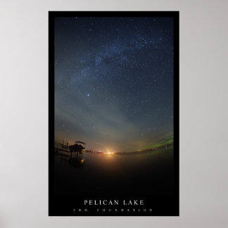 Poster Lac Pelican