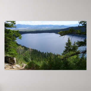 Poster Lac Phelps I dans le parc national de Grand Teton