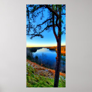 Poster Lac Philpott en Virginie
