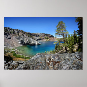 Poster Lac Ruby - sentier John Muir - Sierra Nevada