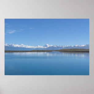Poster Lac Tekapo, Nouvelle-Zélande