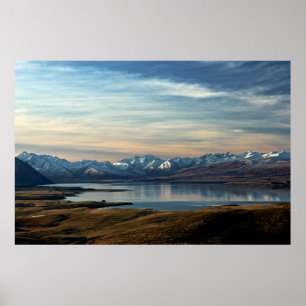 Poster Lac Tekapo, Nouvelle-Zélande