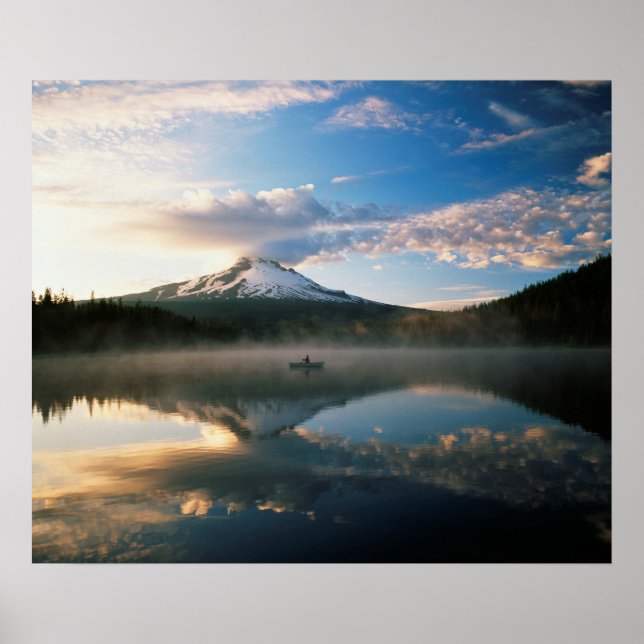 Poster Lac Trillium | Mount Hood National Forest OR (Devant)