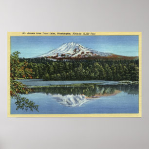 Poster Lac trout, Washington