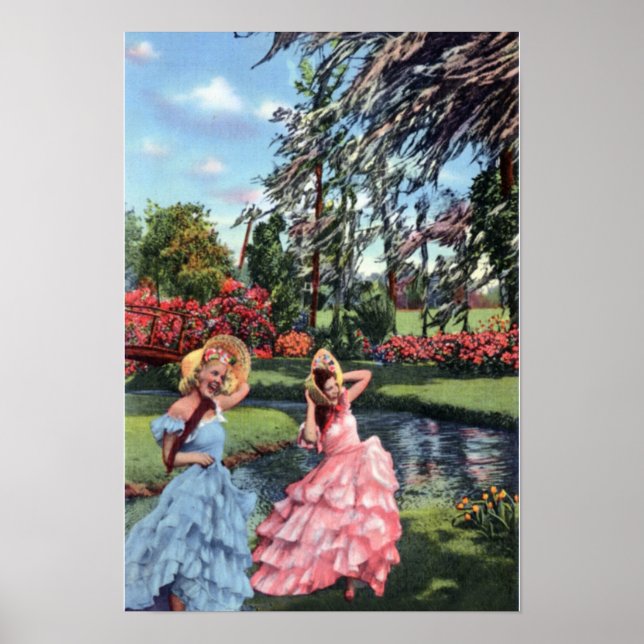 Poster Lac Wales Floride Floride Sud Bells (Devant)