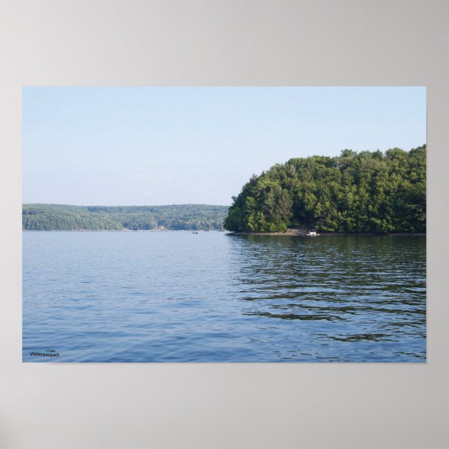 Poster Lac Wallenpaupack (Devant)