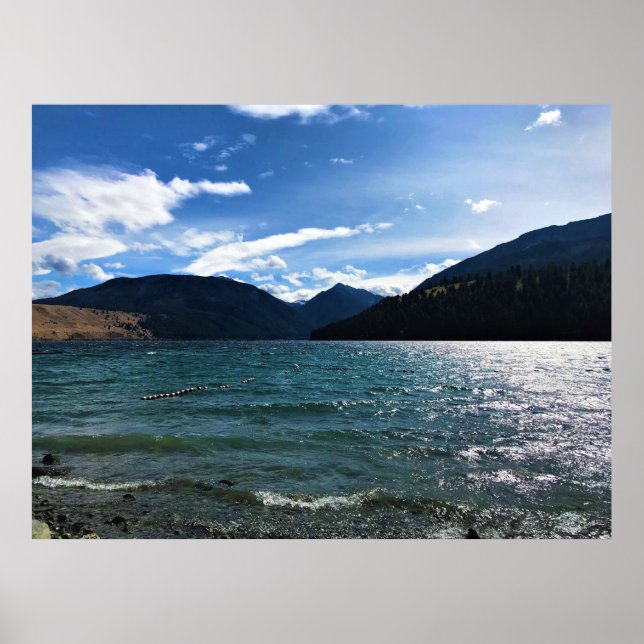 Poster Lac Wallowa (Devant)