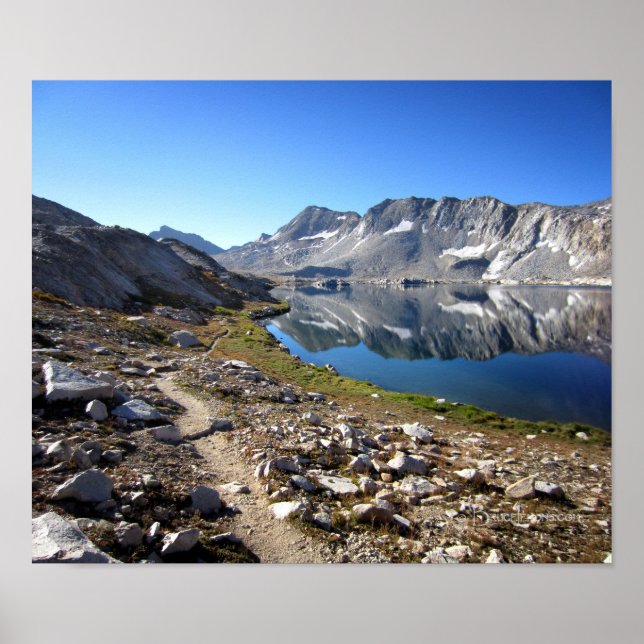 Poster Lac Wanda 2 - sentier John Muir (Devant)
