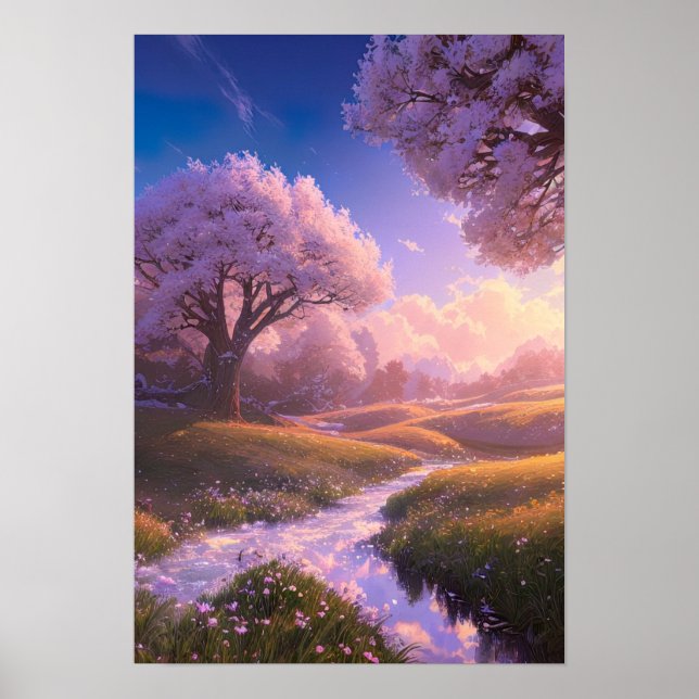 Poster L'acceptation du coucher du soleil (Devant)