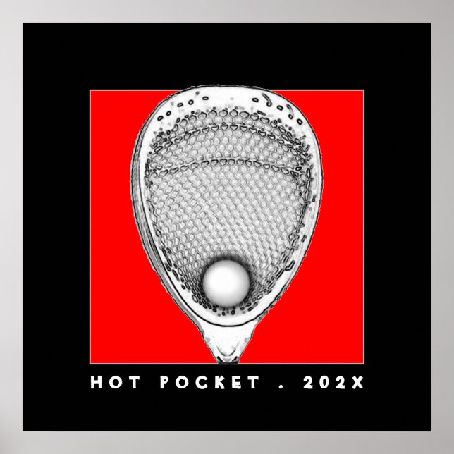 Poster Lacrosse Goalie (Devant)