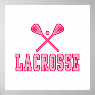 Poster Lacrosse rose