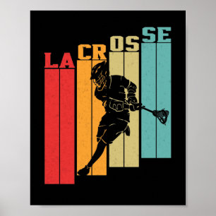 Poster Lacrosse vintage