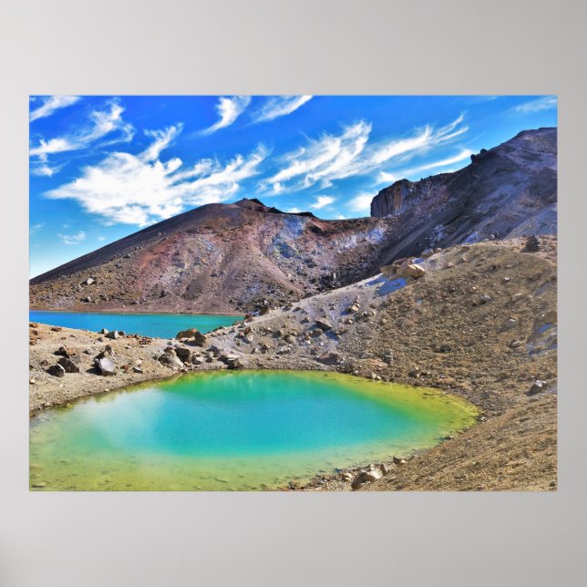 Poster Lacs d'Emeraude (Devant)