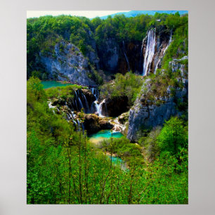Poster Lacs Plitvice