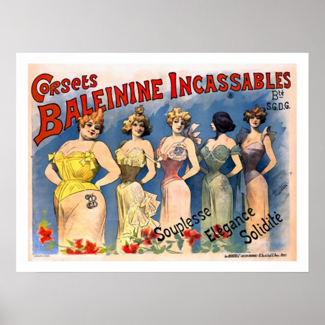 Poster Ladies Corsets (Devant)