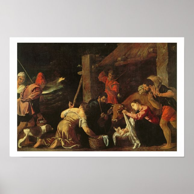 Poster L'adoration des bergers 2 (Devant)