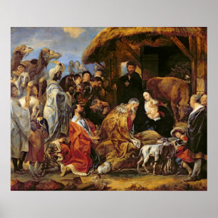 Poster L'Adoration des Mages