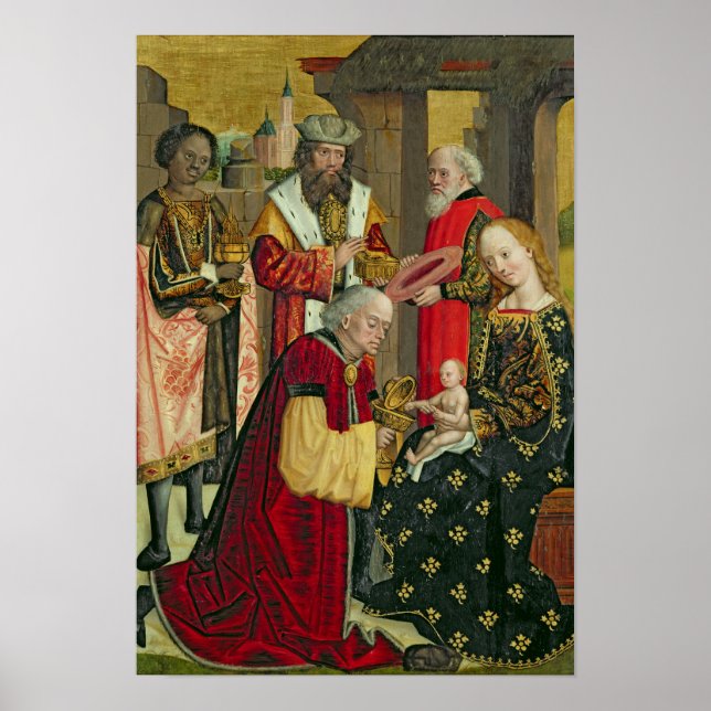 Poster L'Adoration des Mages, de l'Autel du Dôme (Devant)