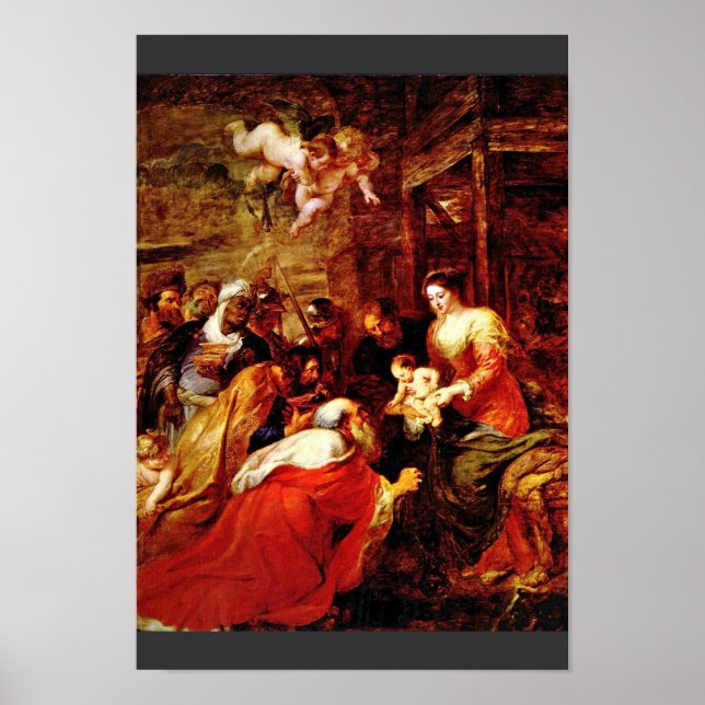Poster L'Adoration Des Mages, L'Adoration Des Mages (Devant)