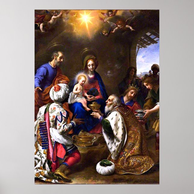 Poster L'Adoration des Rois (Devant)