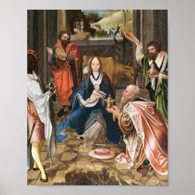 Poster L'Adoration des Vacances Magi-jésus (Devant)