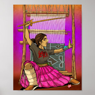 Poster Lady Loom Slayer