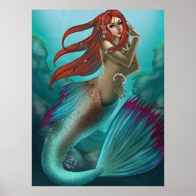 Poster Lady Mermaid (Devant)