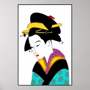 POSTER LADY_POSTER JAPONAIS