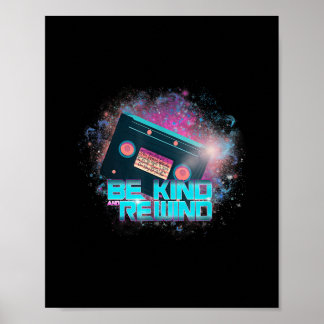 Poster Ladys Cassette Be Kind - Out of this-World