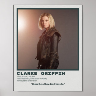 Poster L'affiche 100 Clarke Griffin