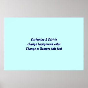 Poster L'affiche 36" X 24" blanc ajoutent votre image et