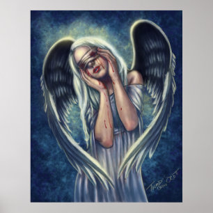 Poster L'affiche blessée d'ange